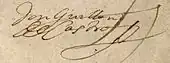signature de Guillén de Castro