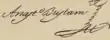 Signature de Anastasio Bustamante