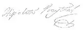 signature de Hipólito Vieytes
