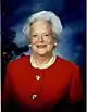 Portrait of Barbara Bush