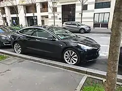 Model 3 avant restylage avant 2020.