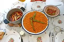 Couscous de poisson.