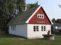 Ancienne maison de pêcheur à Skanör.
