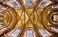 Plafond de la Fitzrovia Chapel (en) (septembre 2017).