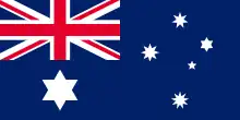 Drapeau de l'Australie de 1901 à 1903