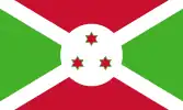 Drapeau du Burundi (rapport 3:5).