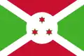 Drapeau du Burundi avant 1982 (rapport 2:3).