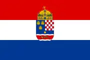 Drapeau du Royaume de Croatie-Slavonie