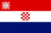 Drapeau de l'État indépendant de Croatie, 1941–1945