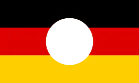 Le logo de la fondation est le drapeau est-allemand sans l'emblème au centre.