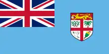 Le drapeau des Fidji.