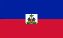 Le drapeau d'Haïti