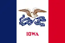 Drapeau de l'État d'Iowa