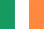 Drapeau de l'Irlande (traditionnel).