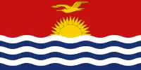 Drapeau du Kiribati.