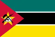 Drapeau du Mozambique depuis le 1er mai 1983.