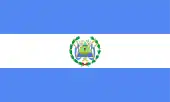 Drapeau du Nicaragua de 1896 au 5 septembre 1908