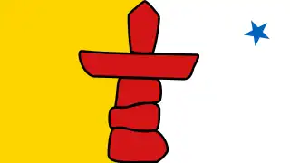 Nunavut (αUrsae Minoris, l'étoile polaire)