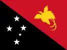 Drapeau de la Papouasie-Nouvelle-Guinée.