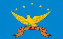 Drapeau de État de Peleliu