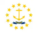 Drapeau de l'État de Rhode Island