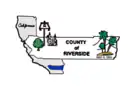 Drapeau de Comté de Riverside(Riverside County)