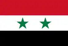 Syrie, République arabe unie (1958-1961), Égypte (1961-1972)