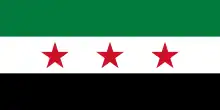Drapeau de la République syrienne (1930-1958, 1961-1963)