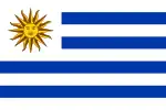 Drapeau de l'Uruguay.