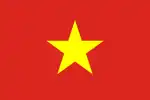 Drapeau de la République démocratique du Viêt Nam