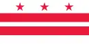 Drapeau de Washington (capitale des États-Unis).