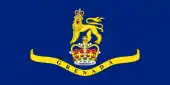 Drapeau du gouverneur général de la Grenade depuis 1974