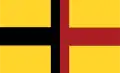 Le second drapeau du Royaume de Sarawak de 1848 à 1870