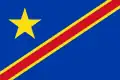 Drapeau de la république démocratique du Congo