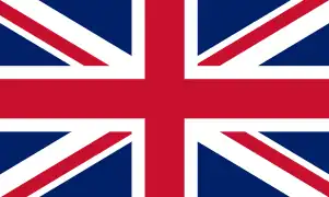 Drapeau du Royaume-Uni de Grande-Bretagne et d'Irlande
