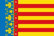 Drapeau de la Communauté valencienne