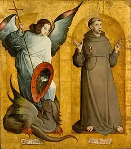 L'Archange saint Michel et saint François d'Assise