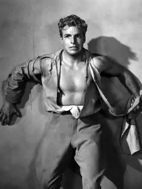 Buster Crabbe personnifiant Flash Gordon (1936)