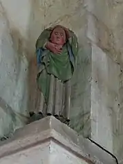 Saint Clair, statue polychrome du XIVe siècle (?)