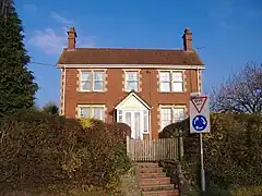 Un bien immobilier (maison) à Flax Bourton (en), en Angleterre.