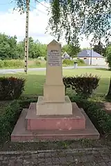 Monument en mémoire du 1er septembre 1944.