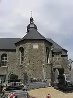 Chapelle méridionale à pans coupés.