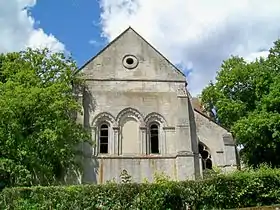 Chevet de la chapelle.