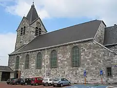 L'église Saint-Victor de Fleurus.