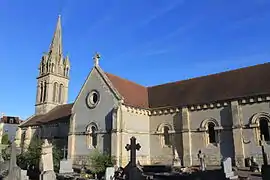 L'église Saint-Martin.