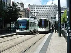 Le tramway de Nantes, lancé en 1985, est le premier réseau moderne en France.