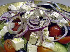 Salade grecque.