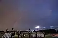 Arc-en-ciel au-dessus du stade