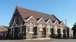 église de Flines-lez-Raches (Nord).