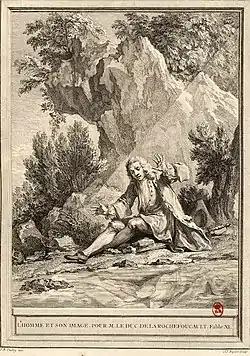 La Fontaine et l'homme